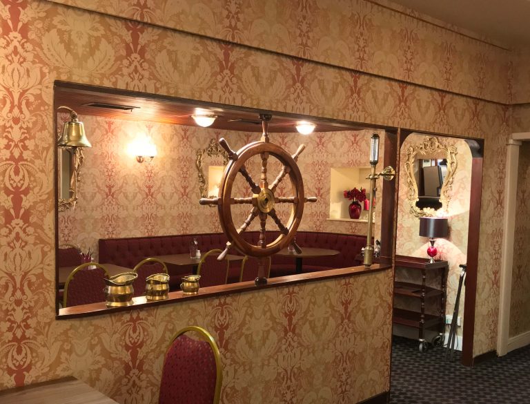 The Lounge evokes the maritime history of Glencaple