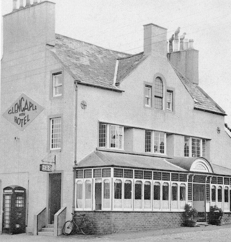 The Nith Hotel, Glencaple, date unknown. The Nith Hotel, Glencaple, date unknown.